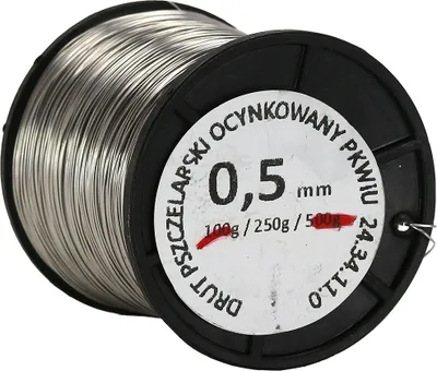 Produktbild von Wabendraht verzinkt, Ø 0,5 mm, Spule 250 g