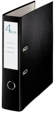 Image de Classeur VAUPE A4 75mm Noir - Organisation Documents