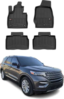 Productafbeelding van Ford Explorer (2020-2025), vloermatten, TPE, zwart, 4-delig