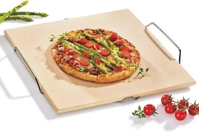Zdjęcie produktu dla Kamień do pizzy zapewniający idealny efekt pieczenia w piecu do pizzy