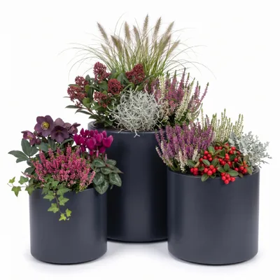 Productafbeelding van Bloempot Prosperplast HEOS, antraciet, 39 cm