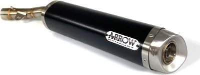 Produktbild von ARROW Auspuff DARK THUNDER für Yamaha YZF-R125 2008-2018, Aluminium schwarz