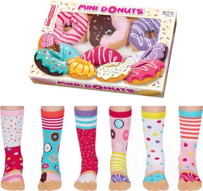 Produktbild von Mini Donuts Oddsocks Socken in 30,5-38,5 im 6er Set