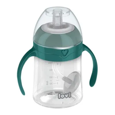 Produktbild von LOVI Erster Becher mit Gewichtstrohhalm Green 150 ml 35/364