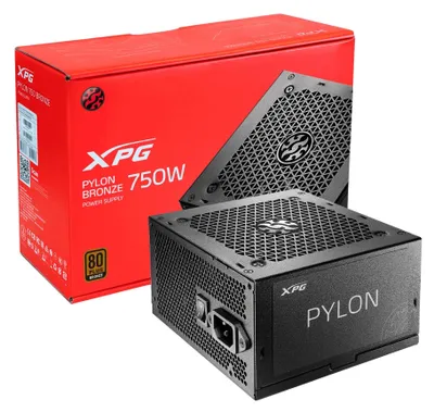 Produktbild von Netzteil XPG PYLON 750              (750W/ATX2.4) 80+ Bronze retail