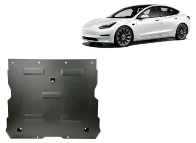 Image de Protection anti-encastrement pour le moteur électrique avant de la Tesla Model 3 AWD