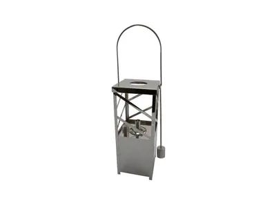 Obrázek produktu pro Lucerna stříbrná hranatá 47cm