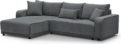 Produktbild von Ecksofa PRIMO L Eckcouch (DUNKELGRAU- POSO 60, LINKE)