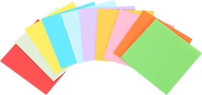Immagine prodotto di Foglie colorate, carta origami 5x5, risvegliano l'immaginazione del bambino durante la creazione di biglietti
