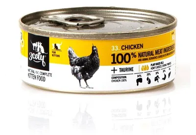 Produktbild von 3Coty CHICKEN für Kätzchen 80g