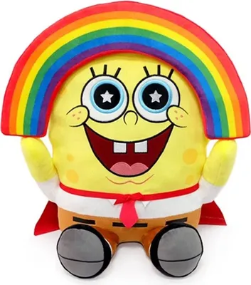 Produktbild von SpongeBob SquarePants - Plüsch-Spielzeug "Hugme", Regenbogen BN4807 (Einheitsgröße) (Gelb)
