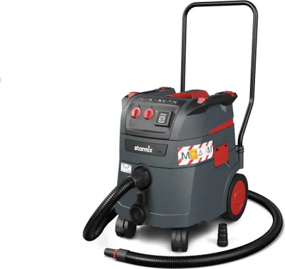 Produktbild von Starmix iPulse M-1635 Safe Plus, 1600 W, Zylinder-Vakuum, Trocken&Nass, Staubbeutel, 25 l, Filterung