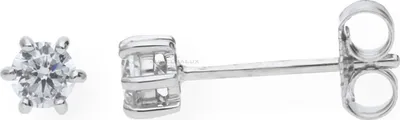 Produktbild von JuwelmaLux Ohrstecker 333 Weißgold, Zirkonia JL39-06-0069