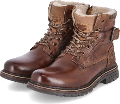 Produktbild von Dockers Winterboots Herren Glattleder Braun Größe: 44