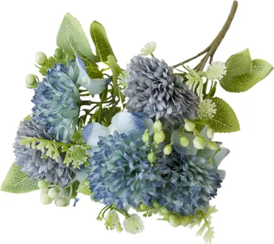 Produktbild von Künstliche Blumen, Kunstblumen, Chrysanthemen-Blumenstrauß, Kunstseidenblumen, lebensechte Kunstblumen, ewige Schönheit, Dekoration für Zuhause, Hochzeit, Büro, Gartenparty