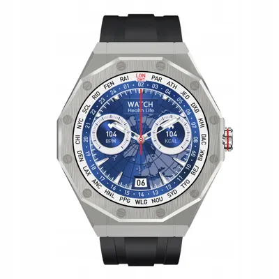 Obrázek produktu pro Kiano Watch Elegance Silver Obchodní hodinky, vyměnitelné řemínky, bluetooth, sportovní režim