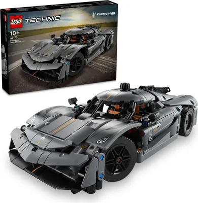 Zdjęcie produktu dla 42173 - LEGO Technic - Szary hipersamochód Koenigsegg Jesko Absolut