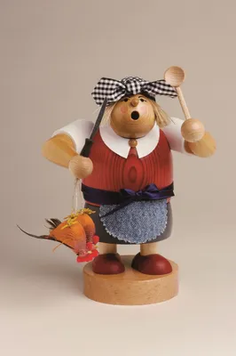 Produktbild von Witwe Bolte (20cm) Räuchermann von KWO