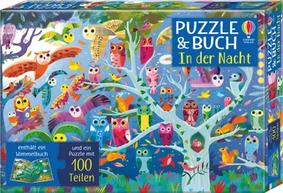 Produktbild von Puzzle & Buch: In der Nacht. 100 Teile