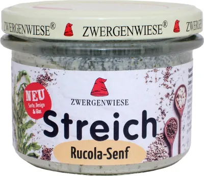 Image de Streich - Moutarde à la roquette, 180g, pack de 2