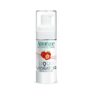 Image de Amoreane - Liquide Vibrant Fraise 30 Ml