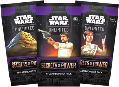 Produktbild von Star Wars: Unlimited – Boosterpack „Geheimnisse der Macht“