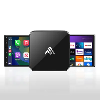 Produktbild von AutoSky CarPlay- und Android Auto TV-Adapter mit Android-System, kabellos, Google Play, Streaming, Plug-and-Play