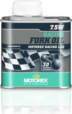 Produktbild von MOTOREX Racing Fork Oil 7,5W 250 ml - Gabelöl für moderne Gabelsysteme