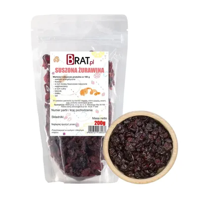 Obrázek produktu pro Brusinky 200g Brat.pl