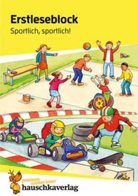Zdjęcie produktu dla Lesen lernen 1. Klasse für Jungen und Mädchen - Sportlich, sportlich!
