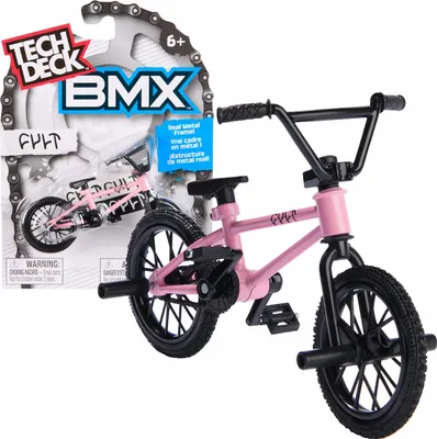 Produktbild von TECH DECK Fingerbike BMX Set Rosa + Sticker