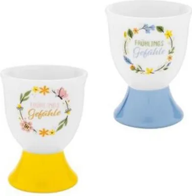 Produktbild von Eierbecher-Set Motiv 'Frühlings Gefühle'