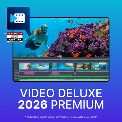 Produktbild von MAGIX Video deluxe Premium 2026 Videobearbeitung Windows 10/11 PC Download 2