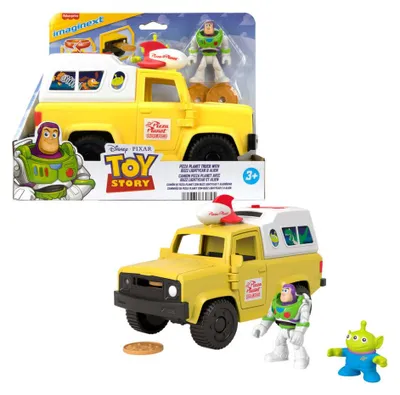 Zdjęcie produktu dla Fisher-Price Imaginext JLC36, Samochód, 3 lat(a), Plastik, Biały, Żółty
