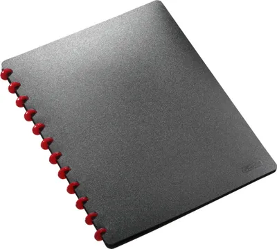 Produktbild von Herlitz Sichtbuch EasyFix DIN A4 mit 20 Hüllen schwarz