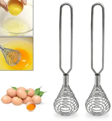 Produktbild von 2-teilig RVS Handmixer - Keukenhulp - RVS - Zilver - 2-teilig - Handmixer