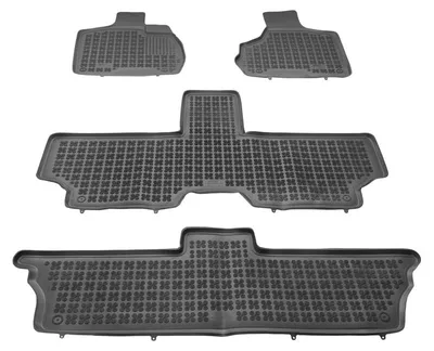 Produktbild von MTM Gummimatten für Chrysler Voyager IV 6 Sitze 04.2001-2007 Passform, Fussmatten mit hohem Rand 5 cm, cod. 3D 5296