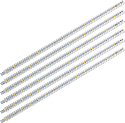 Produktbild von LED Lichtleiste 12V, 6er Set LED Leiste 30cm, Unterbauleuchte Küche SEBSON