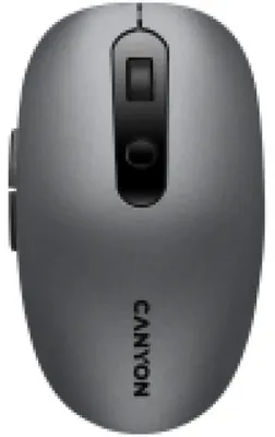 Obrázok produktu pre Canyon CNS-CMSW09DG, Optický, RF Wireless + Bluetooth, 1600 DPI, Šedá