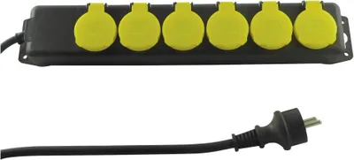 Immagine prodotto di REV - Cavo di prolunga - corrente alternata 250 V - 3500 Watt - connessioni di uscita: 6 - 1,4 m