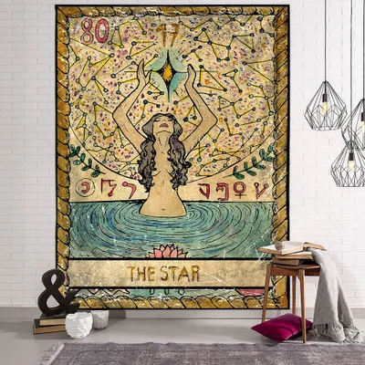 Produktbild von 150cmx 130cm Wandteppich, Makata, Wandschal, Natur, Wanddekoration, weiches Material, Teppich für Wohnzimmer, Schlafzimmer, Yogamatte, Picknickdecke, Wanddekoration, Farbe 19
