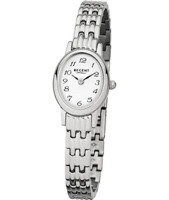 Produktbild von Regent Damenarmbanduhr 38411 Edelstahl F984