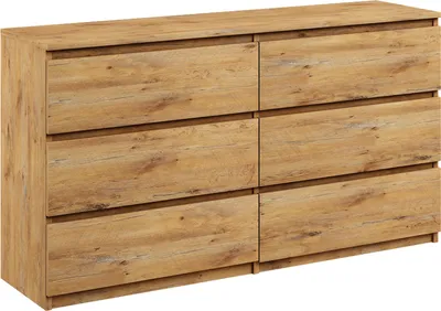 Produktbild von Kommode mit 6 Schubladen breite 140cm Sideboard moderne artisan