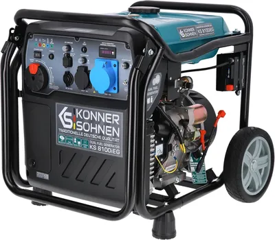 Produktbild von GAS+Benzin KS 8100iEG Inverter Stromerzeuger Stromaggregat Generator 8000W