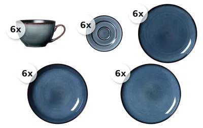 Produktbild von Kaffee- und Tafelservice 30 tlg. Bali