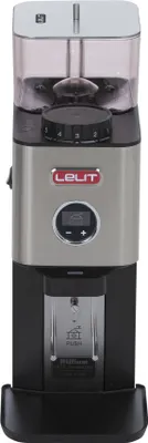 Productafbeelding van Lelit William PL72, Koffiemolen, 350 gram, Platte maalsteen, Zwart, Roestvrij staal, 600 W, 120 - 240 V