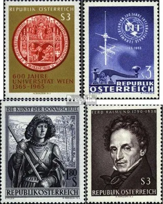 Produktbild von Briefmarken Österreich 1965 Mi 1180,1181,1182,1183 (kompl.Ausg.) postfrisch Sondermarken
