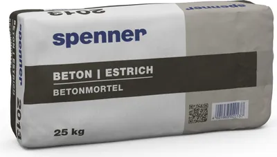 Produktbild von Spenner Betonmischung Estrich 25kg – Hohe Druckfestigkeit, schnell belastbar