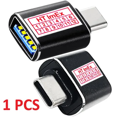 Produktbild von USB C Stecker auf USB A Buchse 3.1 OTG Adapter Konverter für Huawei nova 10 Pro, Mate 40, 50, MatePad Pro 11
