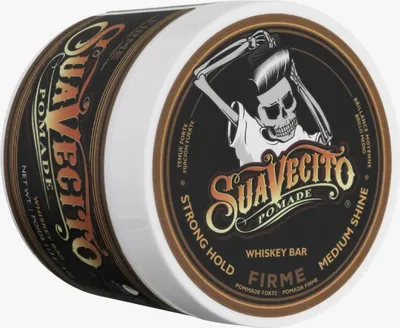 Produktbild von Suavecito Whiskey Bar Firme (Strong) Hold Pomade 113G (4Oz)